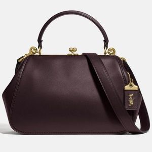 ♥ Coach Oxblood Frame Bag ♥ NEW With Tags